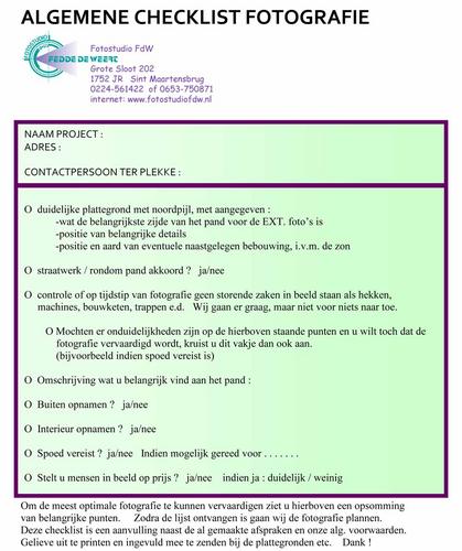 Checklist